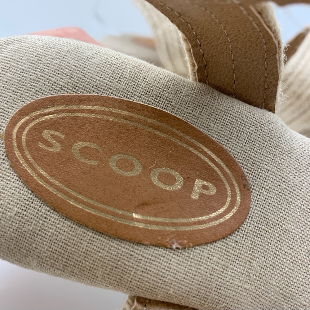 Scoop NYC Women's Jute Wrapped Wedge Sandals Size 10 NWOT - Picture 14 of 14